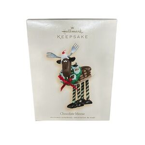 Hallmark Keepsake Christmas Ornament Chocolate Moose 2007 New